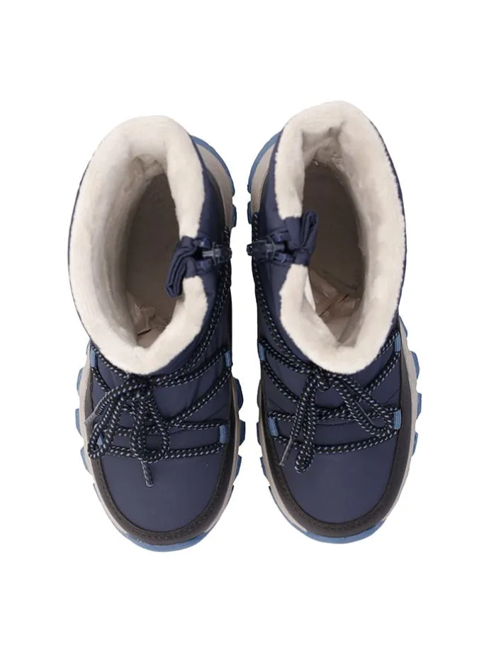 Winterlaarzen "Catay" donkerblauw/zwart