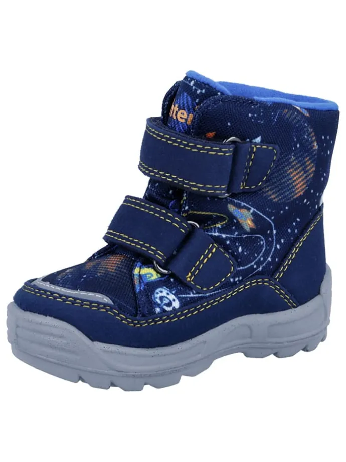 Winterlaarzen "Freestyle" donkerblauw
