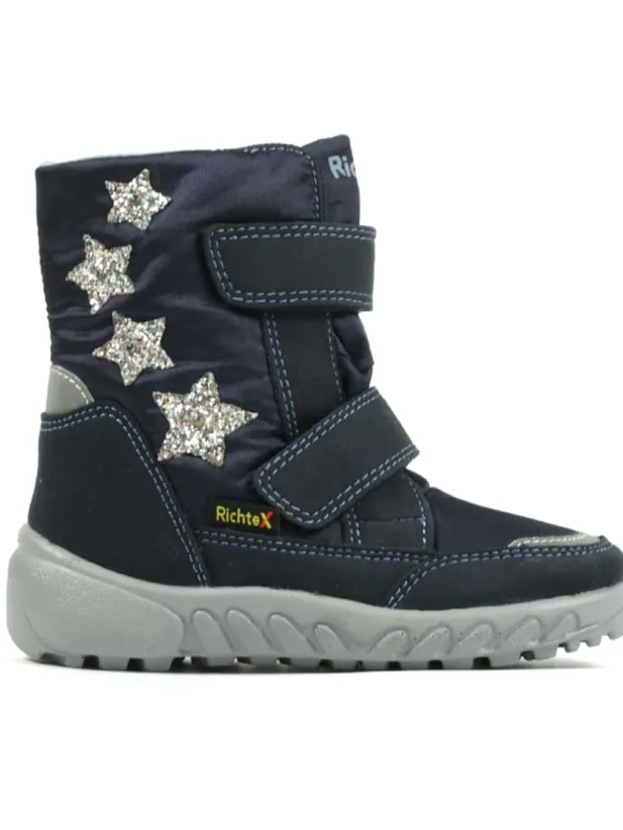 Winterlaarzen "Husky" donkerblauw
