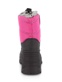 Winterlaarzen "Iglou" roze/zwart