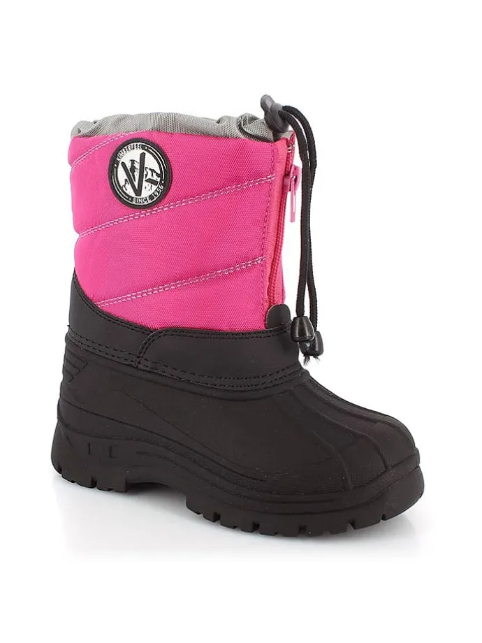 Winterlaarzen "Iglou" roze/zwart