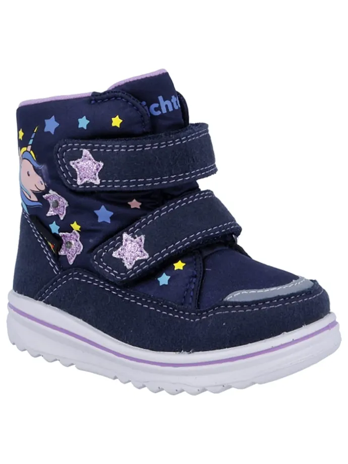 Winterlaarzen "Snow" donkerblauw