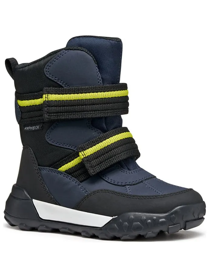 Winterlaarzen "Trekkyup" donkerblauw