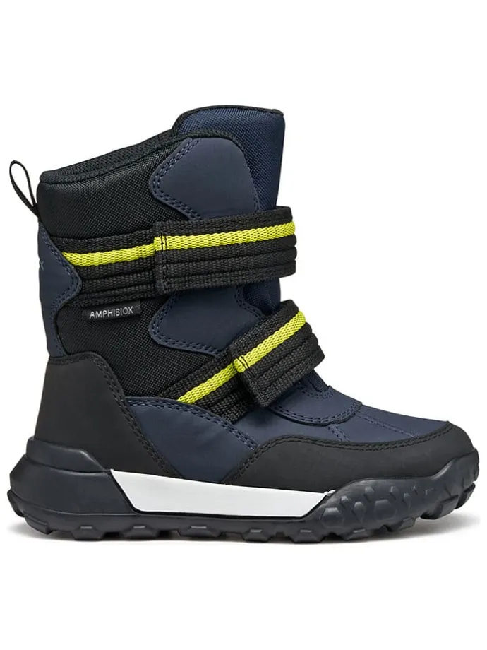 Winterlaarzen "Trekkyup" donkerblauw