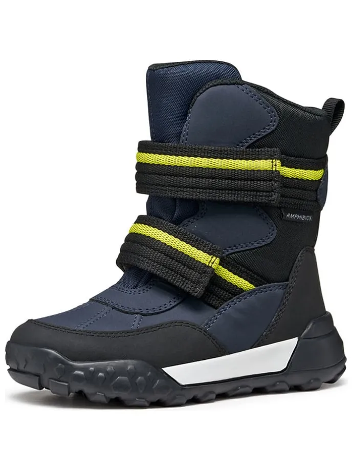 Winterlaarzen "Trekkyup" donkerblauw