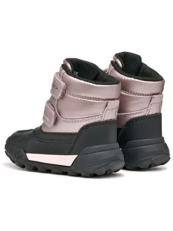 Winterlaarzen "Trekkyup" lichtroze/zwart