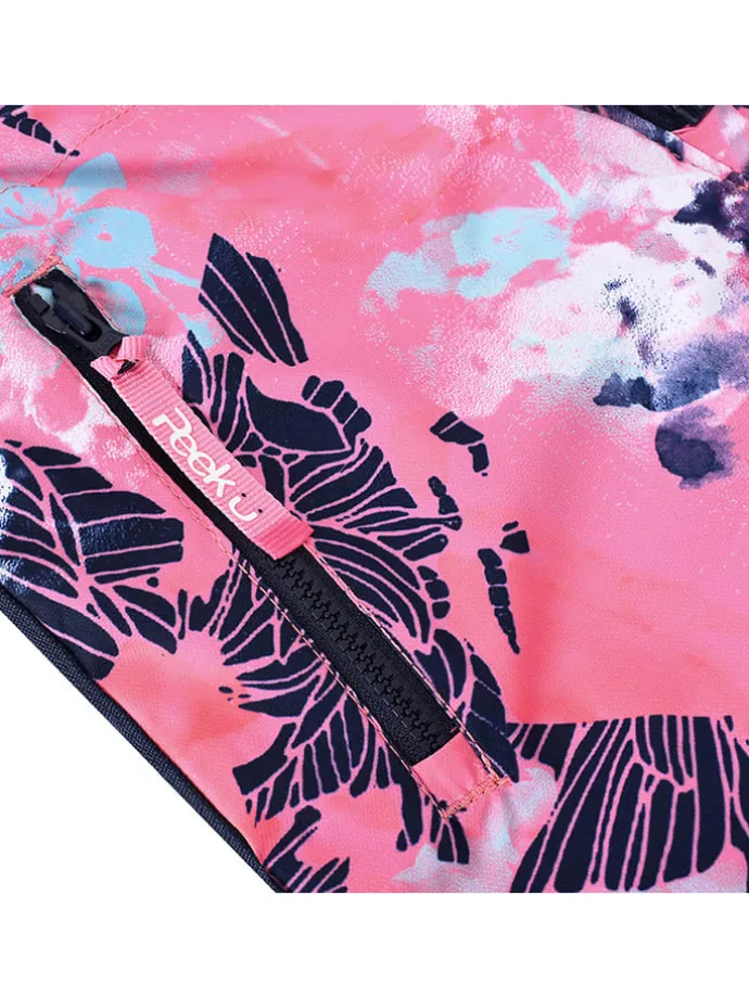 Winterpakje "Celestia" donkerblauw/roze
