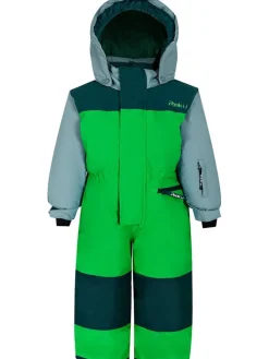 Winterpakje "Huxley" groen/grijs