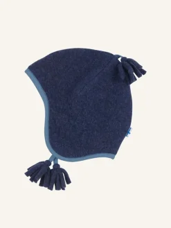 Wollen muts "Norsu" donkerblauw