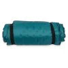 Zelfopblaasbaar matras turquoise - (B)42 x (H)190 x (D)2,5 cm