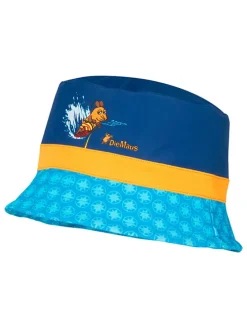 Zonnehoed donkerblauw/turquoise