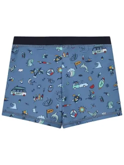 Zwembroek blauw