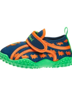 Zwemschoenen blauw/oranje