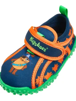 Zwemschoenen blauw/oranje