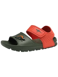 Zwemschoenen "KangaSwim II" kaki/oranje