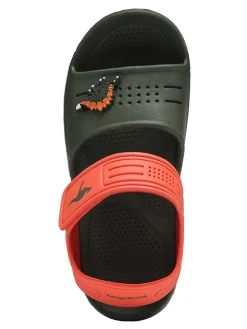 Zwemschoenen "KangaSwim II" kaki/oranje