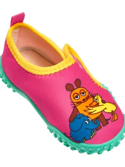 Zwemschoenen roze/turquoise