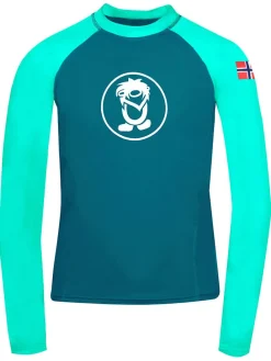 Zwemshirt "Kvalvika" turquoise