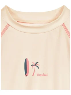 Zwemshirt "Surfbrett Palme" crème