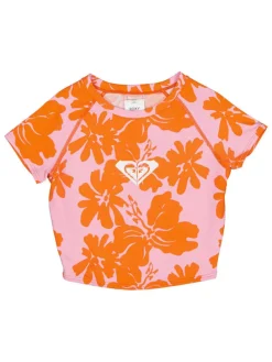 Zwemshirt "Surf.Kind.Kate" lichtroze/oranje