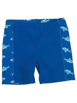 Zwemshort "Haai" blauw
