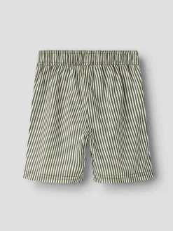 Zwemshorts "Zeer" kaki/wit